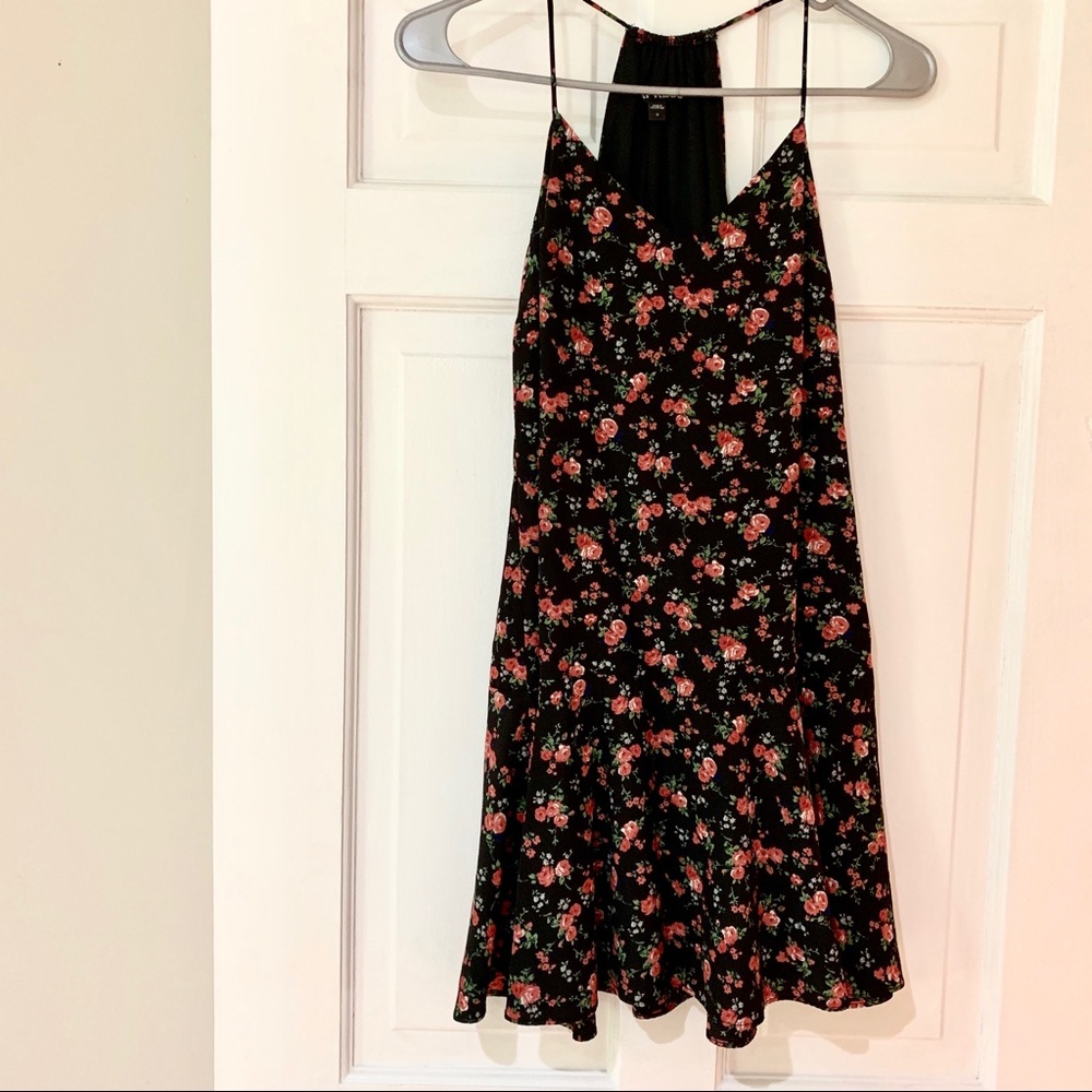 Express mini dress - rose print